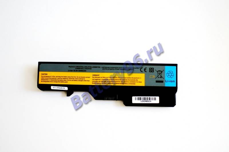 Аккумулятор / батарея для ноутбука Lenovo / IBM IdeaPad G770 G770A G770E G770L ( 10.8V 4400mAh ) 101-160-100242-110749