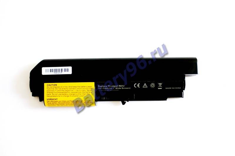 Аккумулятор / батарея ( 10.8V 4400mAh ) для ноутбука Lenovo / IBM ThinkPad T61 7658 . T61 7659 101-160-100511-114972