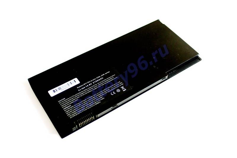 Аккумулятор / батарея ( 14.8V 2200mAh ) для ноутбука MSI X-slim X350 101-170-100413-111149