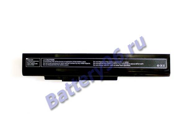Аккумулятор / батарея ( 10.8V 4400mAh ) для ноутбука MSI CR640 CR640DX CR640MX CR640X 101-170-100558-111172