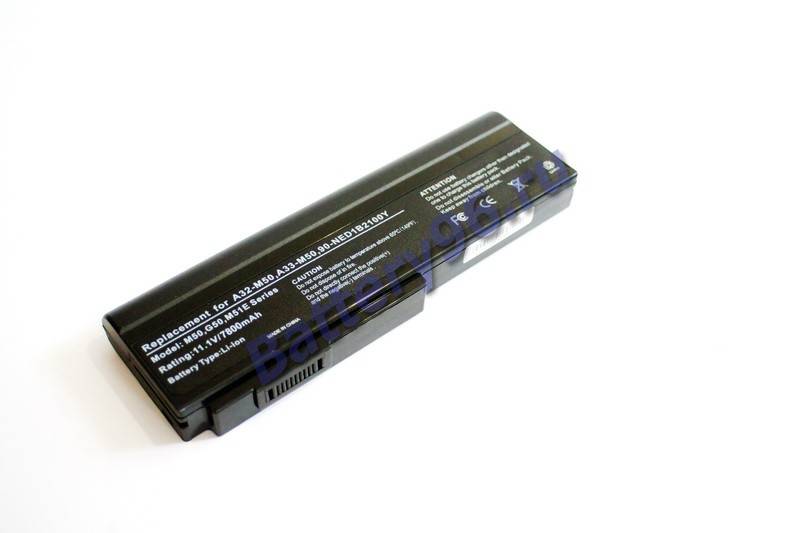Аккумулятор / батарея ( 11.1V 7800mAh ) для ноутбука Asus B23 B23E B23G B23GI B33 B33E 101-115-100276-109935