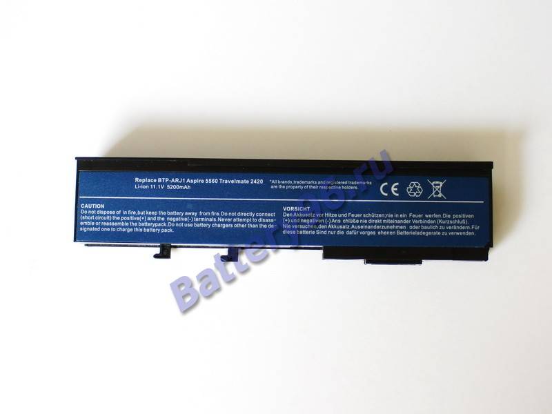 Аккумулятор / батарея для ноутбука Acer Q20154 ( 11.1V 5200mAh ) 101-105-100234-107862