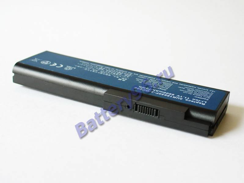 Аккумулятор / батарея ( 11.1V 6600mAh ) для ноутбука Acer Ferrari 5000 5005 5005WLHi 5005WLMi 5005WLMi-FR 101-105-107671-108053