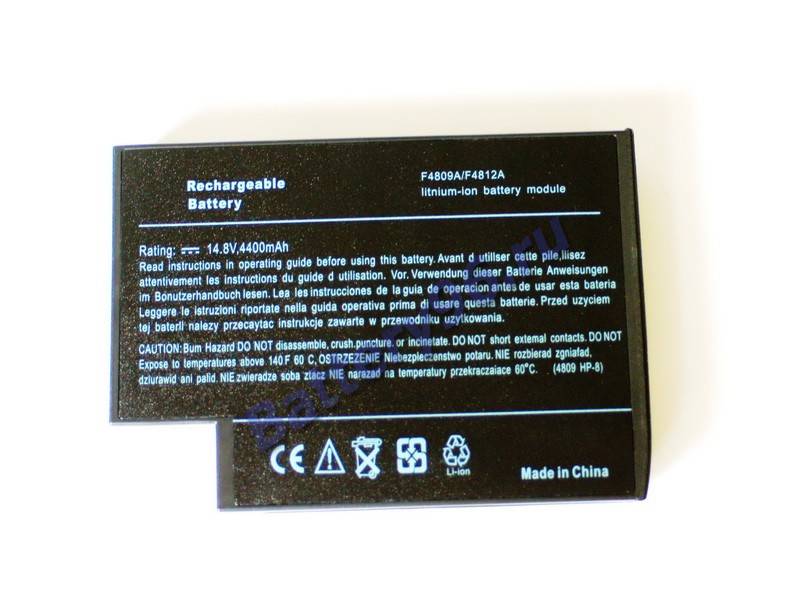 Аккумулятор / батарея ( 14.8V 4400mAh ) для ноутбука HP / Compaq Pavilion ZE4355 ZE4356 ZE4357 ZE4358 101-150-100344-116509