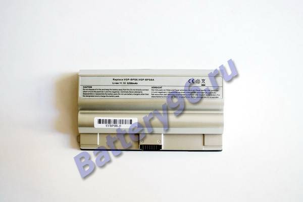 Аккумулятор / батарея ( 10.8V 4400mAh ) для ноутбука Sony VAIO VGN-FZ445E VGN-FZ445E/B 101-185-100434-115412
