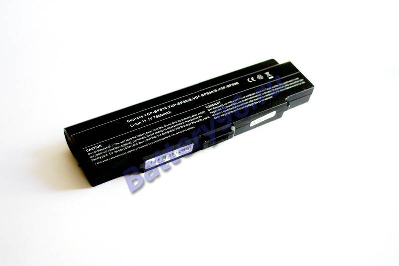 Аккумулятор / батарея ( 11.1V 6600mAh ) для ноутбука Sony VAIO VGN-AR605E VGN-AR610 VGN-AR610E 101-185-100439-115586