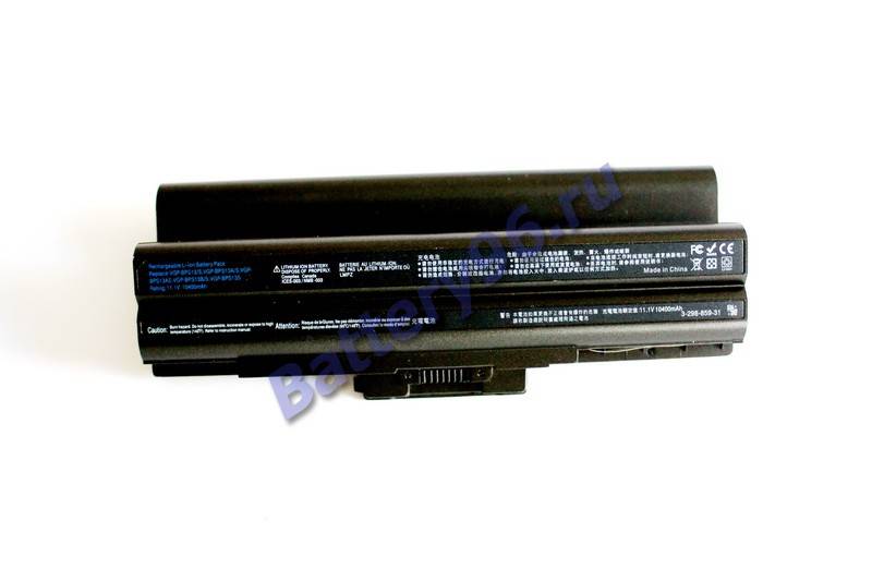 Аккумулятор / батарея ( 11.1V 8800mAh ) для ноутбука Sony VAIO VGN-CS71B/W VGN-CS72JB/W 101-185-100445-112102