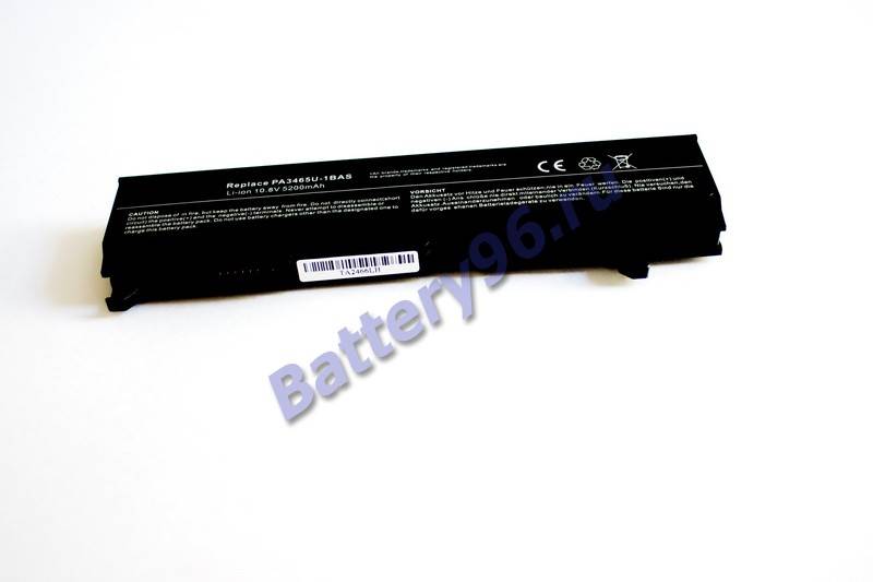 Аккумулятор / батарея ( 10.8V 4400mAh ) для ноутбука Toshiba Satellite Pro A100-229 A100-240 A100-262 A100-263 A100-264 101-180-100457-112572
