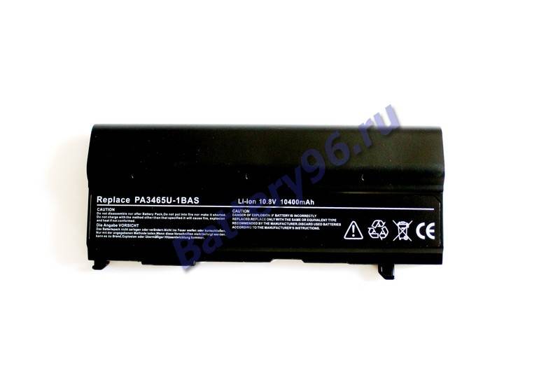 Аккумулятор / батарея ( 10.8V 8800mAh ) для ноутбука Toshiba Satellite A100-500 A100-507 A100-508 A100-525 101-180-100458-112593