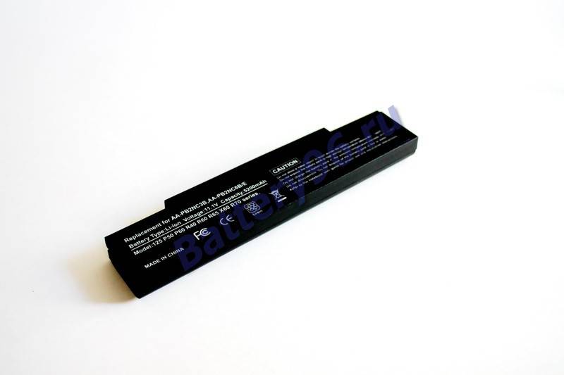 Аккумулятор / батарея ( 11.1V 5200mAh ) для ноутбука Samsung X60 XEP 2310 / X60 XEP 2400 / X60 XIH 2300 101-195-100432-115280