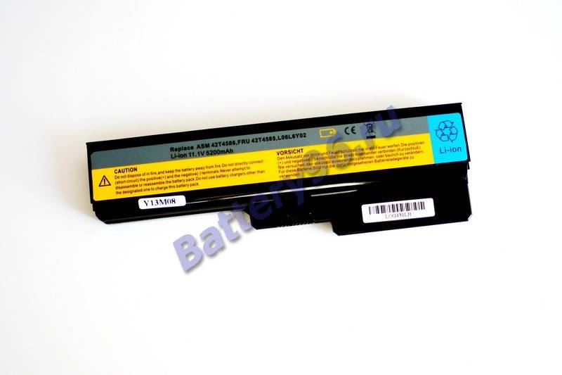 Аккумулятор / батарея для ноутбука Lenovo / IBM 3000 B550 ( 11.1V 4400mAh ) 101-160-100244-110790