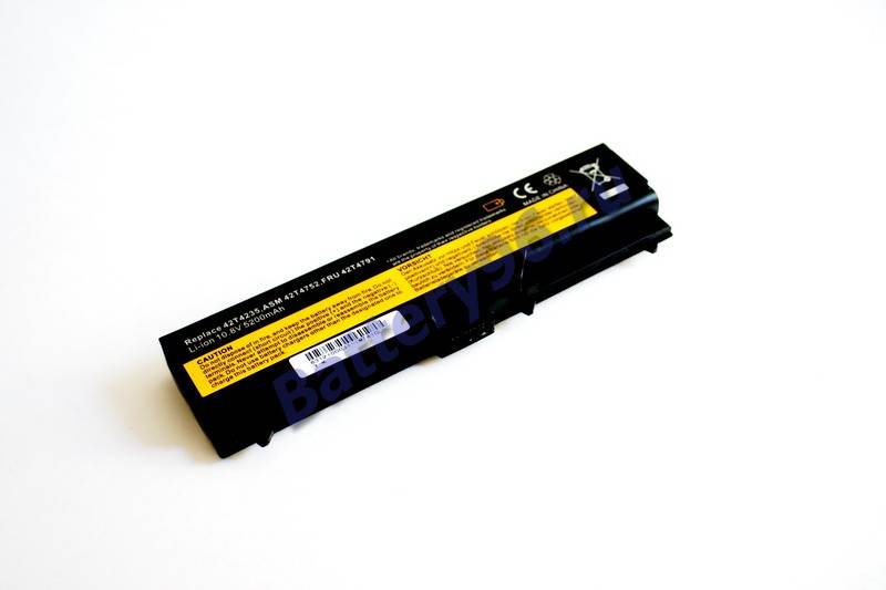 Аккумулятор / батарея для ноутбука Lenovo / IBM ThinkPad T510 T510i T520 T520i ( 10.8V 4400mAh ) 101-160-100489-111021