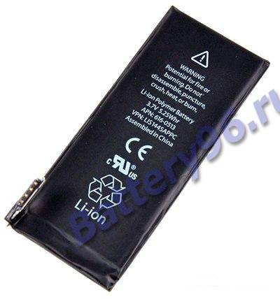 Аккумулятор / батарея ( 3.7V 1430mAh Apple Inc ) для Apple iPhone 4 103-110-114263-114263