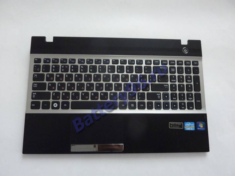 Верхняя панель ( топкейс ) с клавиатурой для ноутбука Samsung NP300V5A 104-195-116352-116352
