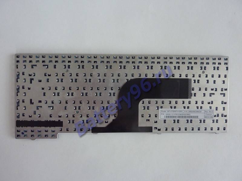 Клавиатура для ноутбука Asus A3AC A3E A3F A3H A3V 104-115-116227-116940