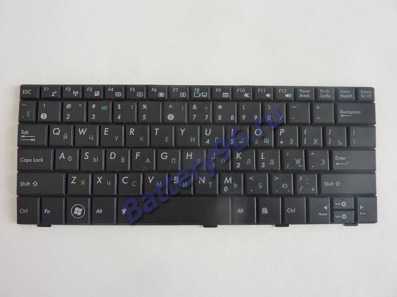 Клавиатура для ноутбука Asus Eee PC 1005H 1005HA 1005HAB 1005HAG 1005HE 1005HR 104-115-116225-116887