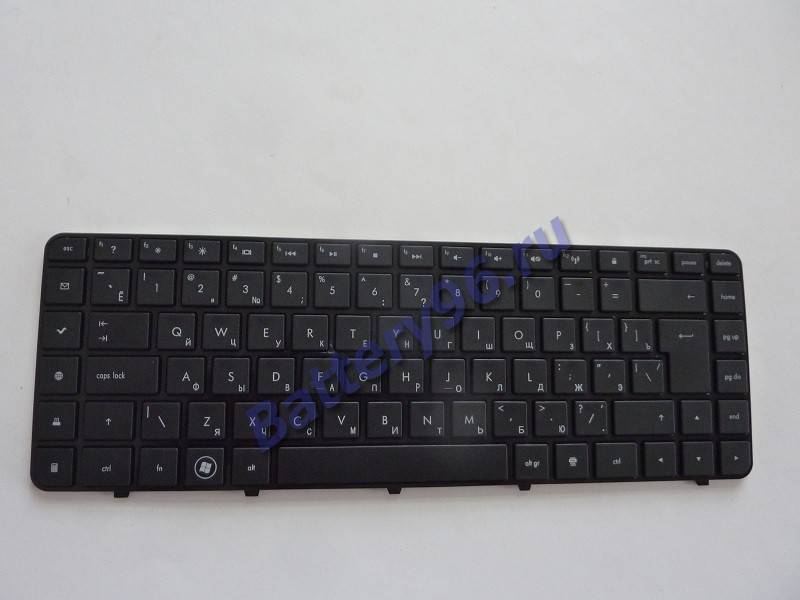 Клавиатура для ноутбука ( рамка ) HP / Compaq  606745-251 9Z.N4CUQ.00R 104-150-116272-117479