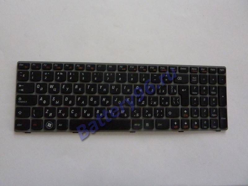 Клавиатура для ноутбука ( рамка ) Lenovo / IBM IdeaPad G770 104-160-116327-117394
