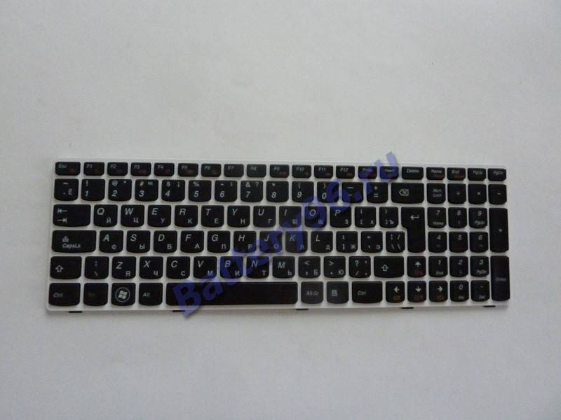 Клавиатура для ноутбука ( рамка ) Lenovo / IBM IdeaPad G580 G580A G580E G580G G580Metal 104-160-116328-117399