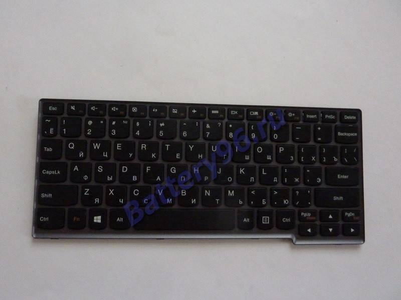 Клавиатура для ноутбука ( рамка, шлейф длинный ) Lenovo / IBM 25201756 0KN0-ZS1US13 9Z.N7ZSU.001 104-160-116329-117404