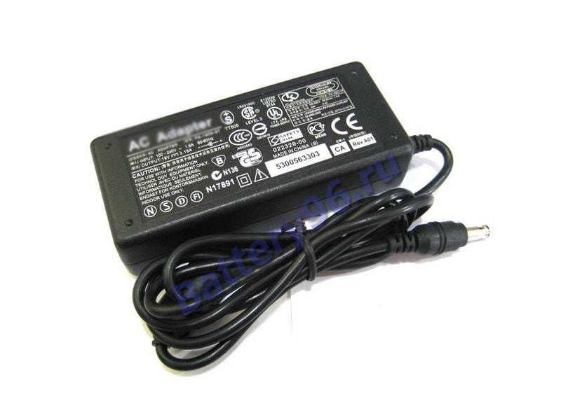 Зарядное уcтройство / блок питания для ноутбука Samsung R20 R20 Aura T2350 R20-A000 R20-F002 R20-F005 R20-FY03 R20-X003 102-195-111223-111236