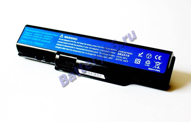 Аккумулятор / батарея ( 11.1V 10400mAh ) для ноутбука Gateway NV52 NV5213U NV52L NV53 NV5378U NV54 NV56 NV56R NV58 101-105-100214-107694