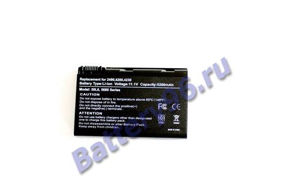 Аккумулятор / батарея для ноутбука eMachines E620 ( 11.1V 5200mAh ) 101-105-100201-107427