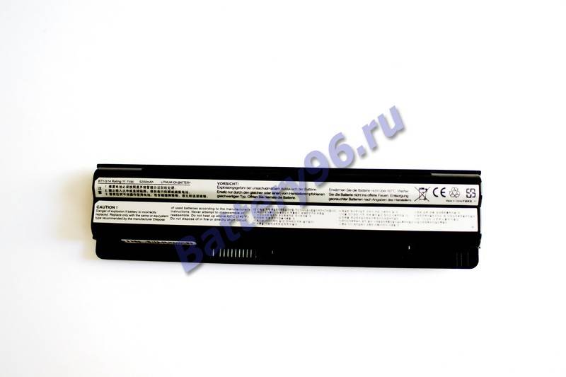Аккумулятор / батарея ( 10.8V 4400mAh ) для ноутбука MSI CX650 101-170-100563-111186