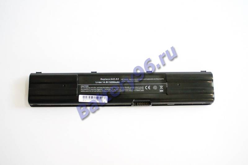 Аккумулятор / батарея ( 14.8V 5200mAh ) для ноутбука Asus A7U A7V A7Vb A7Vc 101-115-100287-114635