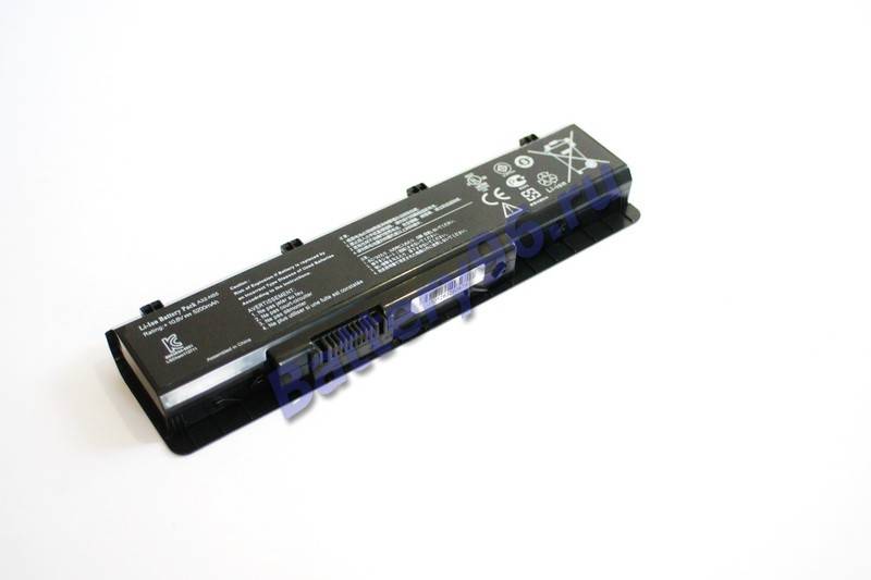 Аккумулятор / батарея ( 10.8V 5200mAh ) для ноутбука Asus N55 N55E N55S N55SF N55SF-A1 N55SF-S1150V N55SF-S2151V N55SL 101-115-100519-106988