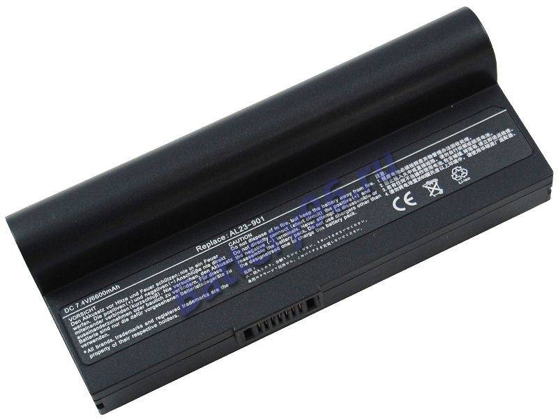 Аккумулятор / батарея для ноутбука Asus Eee PC 901 (7.4V 6600mAH AL23-901) 101-115-102932-102932